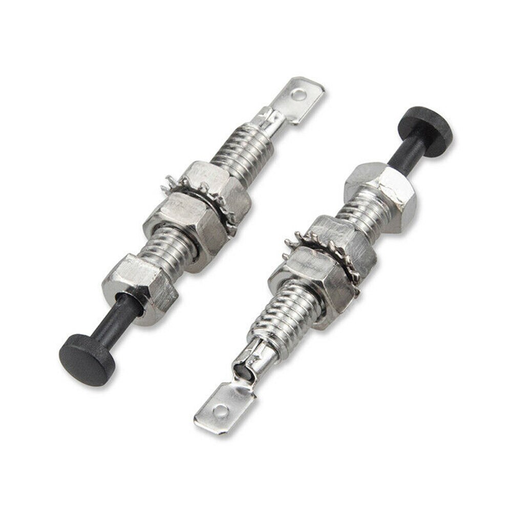4pack Universal Hood Pin Trigger Screw Switch 70mm Length Car Engine Switch