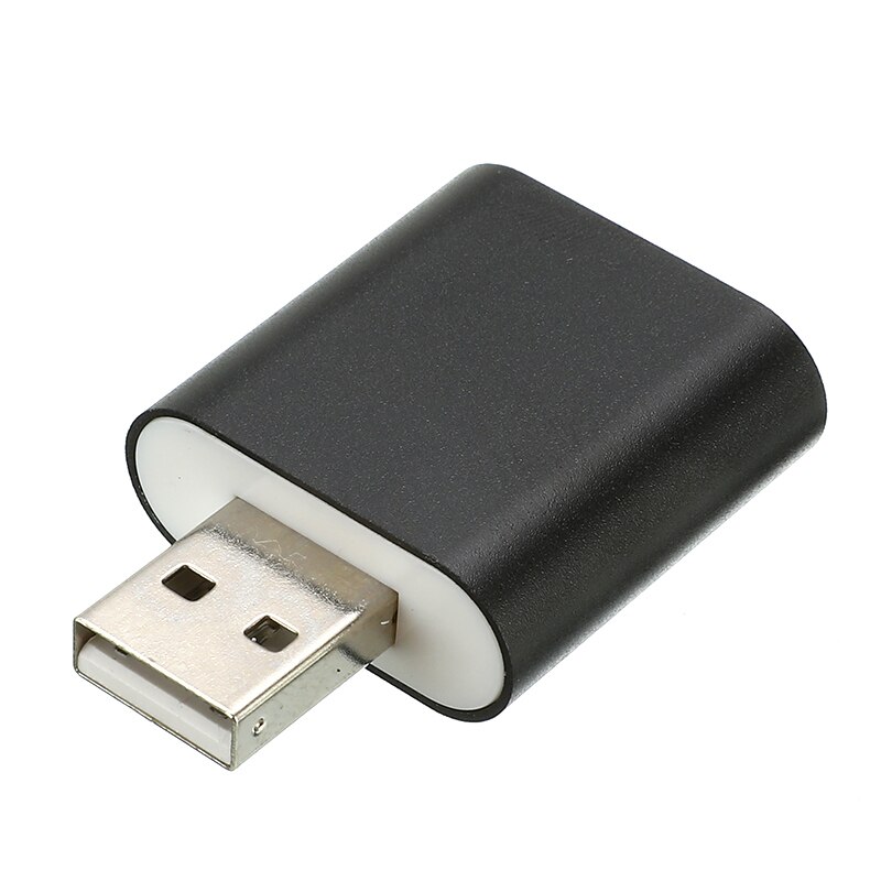 Mini Externe USB 2.0 7,1 CH Virtual Audio Soundkarte Adapter Converter für Notebook Audio Soundkarte Adpater 1 stücke