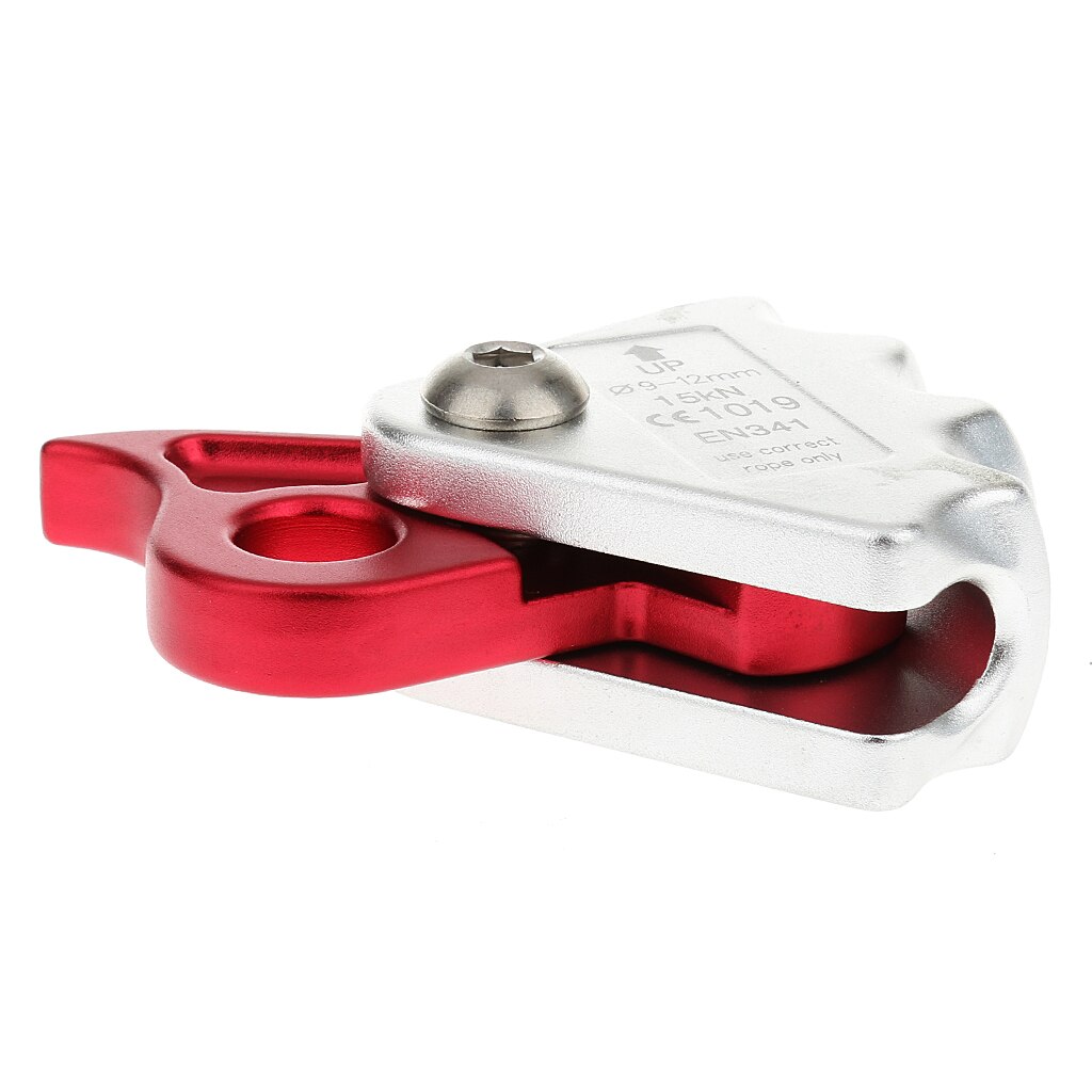 15KN Rock Climbing Ascender Rope Grab Ultralight Fall Protection Belay Device Ropes Riser Adjuster Gear for Outdoor