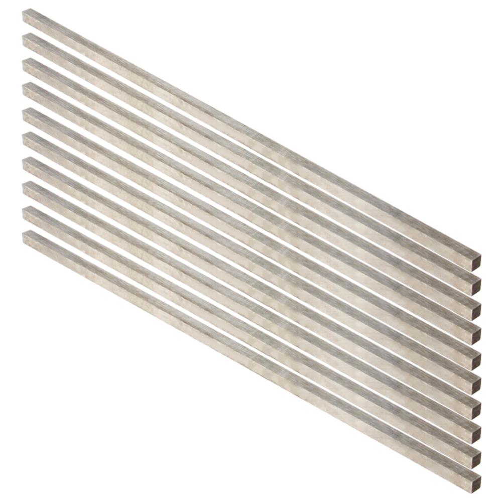 2/10pcs Lathe CNC HSS Square Cutting Tool Bits Bar Length 200mm x4/5/6/8/10/12mm Width/Height Cutting Tools For Milling Turning