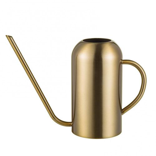 1500ml długie usta konewka ze stali nierdzewnej dla sukulentów bonsai: złoty