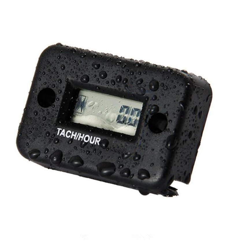 Protable Motorrad Digital Meter Jet Ski Timer Akkumulator Motorrad Computer Stunde Meter Mit batterie Timer Mit Induktive