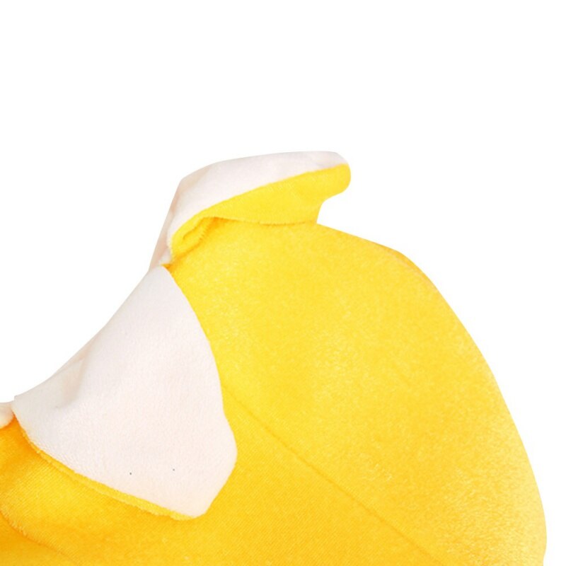 Ropa de de mascotas túnica de plátano, vestido de fantasía con tema divertido, disfraz de cachorro de perro, Gato de Halloween, productos divertidos de mascota Bulldog