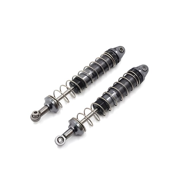 Einstellbare Öl Alle Metall Stoßdämpfer Dämpfer für Wltoys 12428 12423 12429 FY03 1/12 RC Auto Upgrades Teile: titanium 01