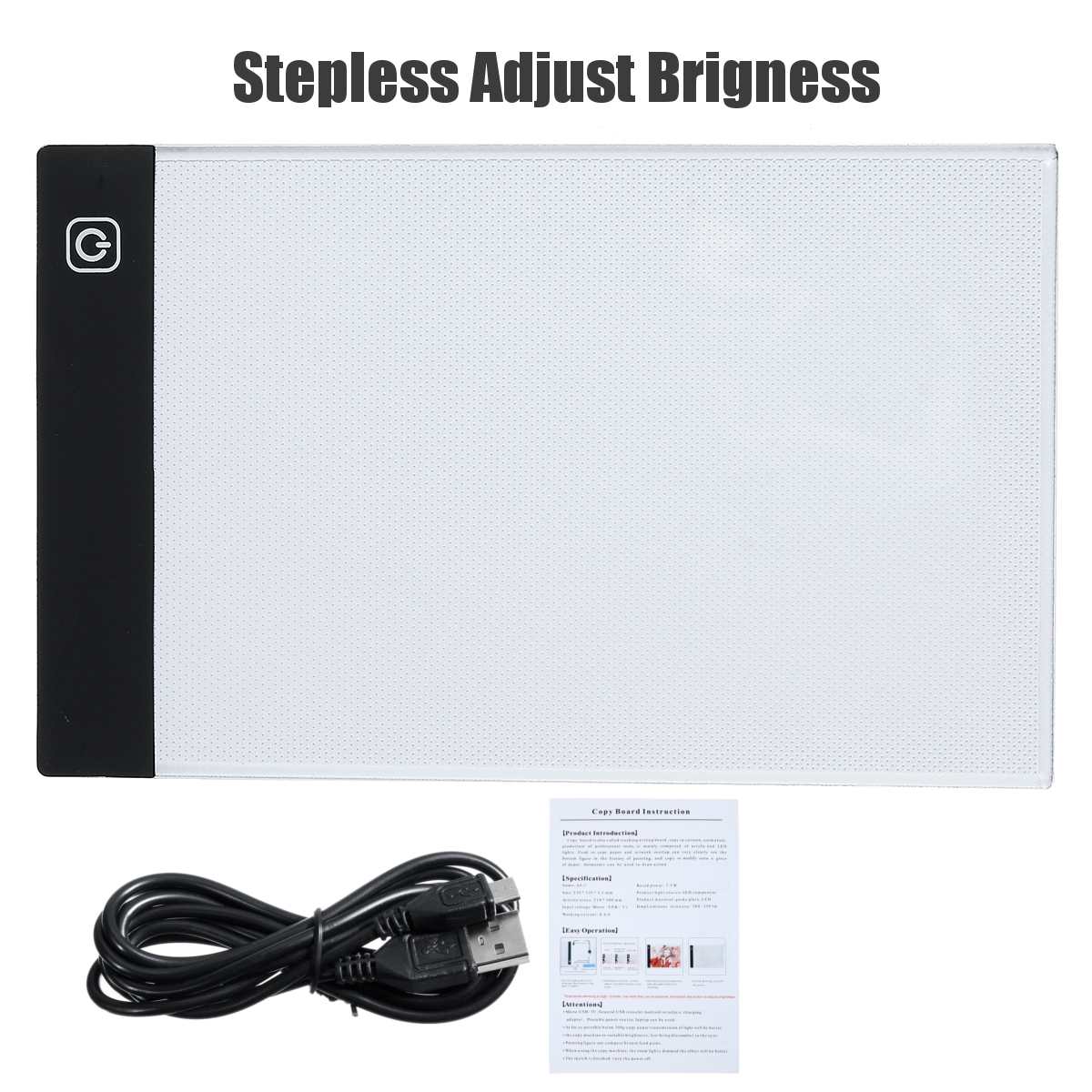 Caja de luz LED A5, tableta de dibujo ajustable, dibujo gráfico, escritura Digital, tablero de cojín de copia para dibujo de diamantes, de chica para niños