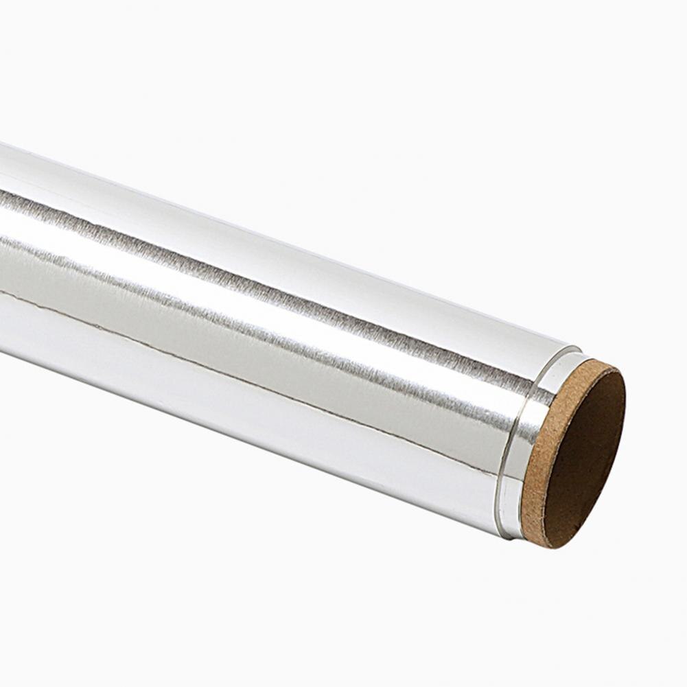 Papier de cuisson antiadhésif, feuille d'aluminium Double face, en dents de scie, pour four, huile, Barbecue, paquets d'artisanat de cuisine, 5/10m