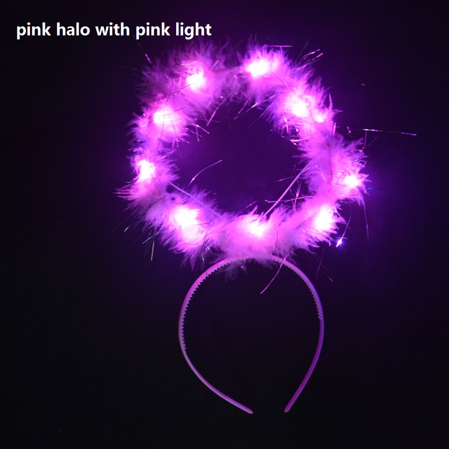 Light Angel Halo LED Headband Hair Accessories Glow Party Decoration Carnival Baby Shower birthday Halloween Christmas Xmas: 3