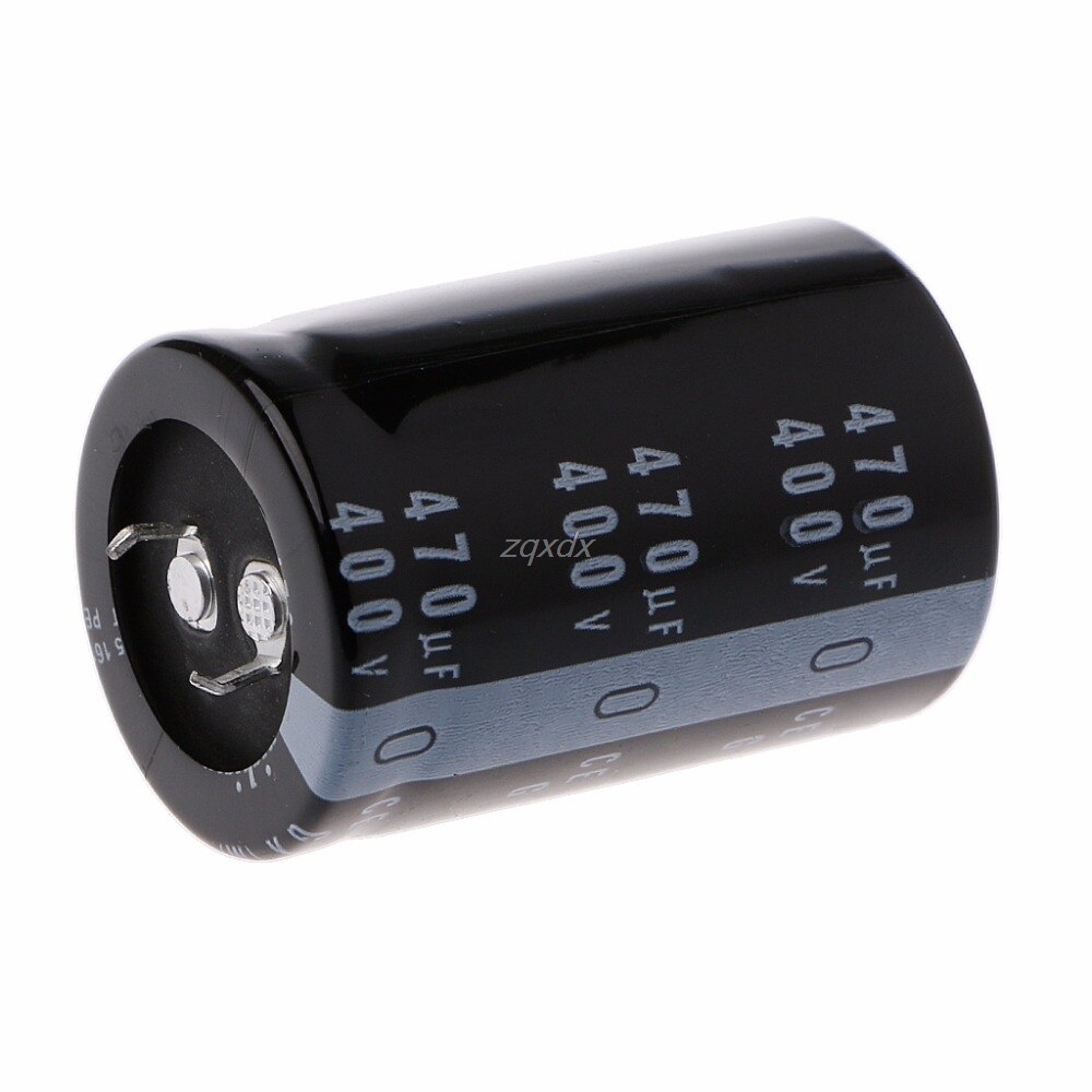 400V 470uF 30x45mm de alta frecuencia de baja resistencia GX condensador electrolítico 105 grados Celsius JAN10 y