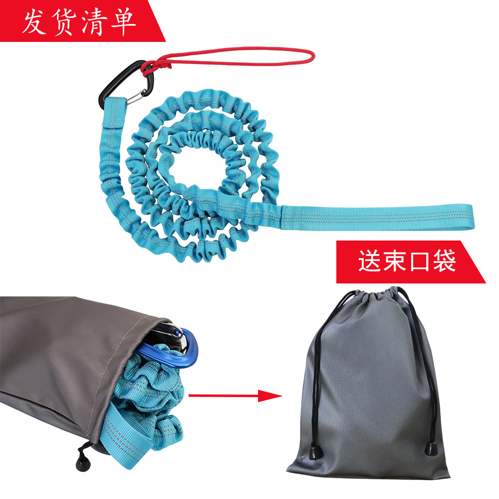 Cuerda elástica para bicicleta de montaña y ciclismo, cuerda de remolque para exteriores, Cable de transporte, Compatible con todas las bicicletas