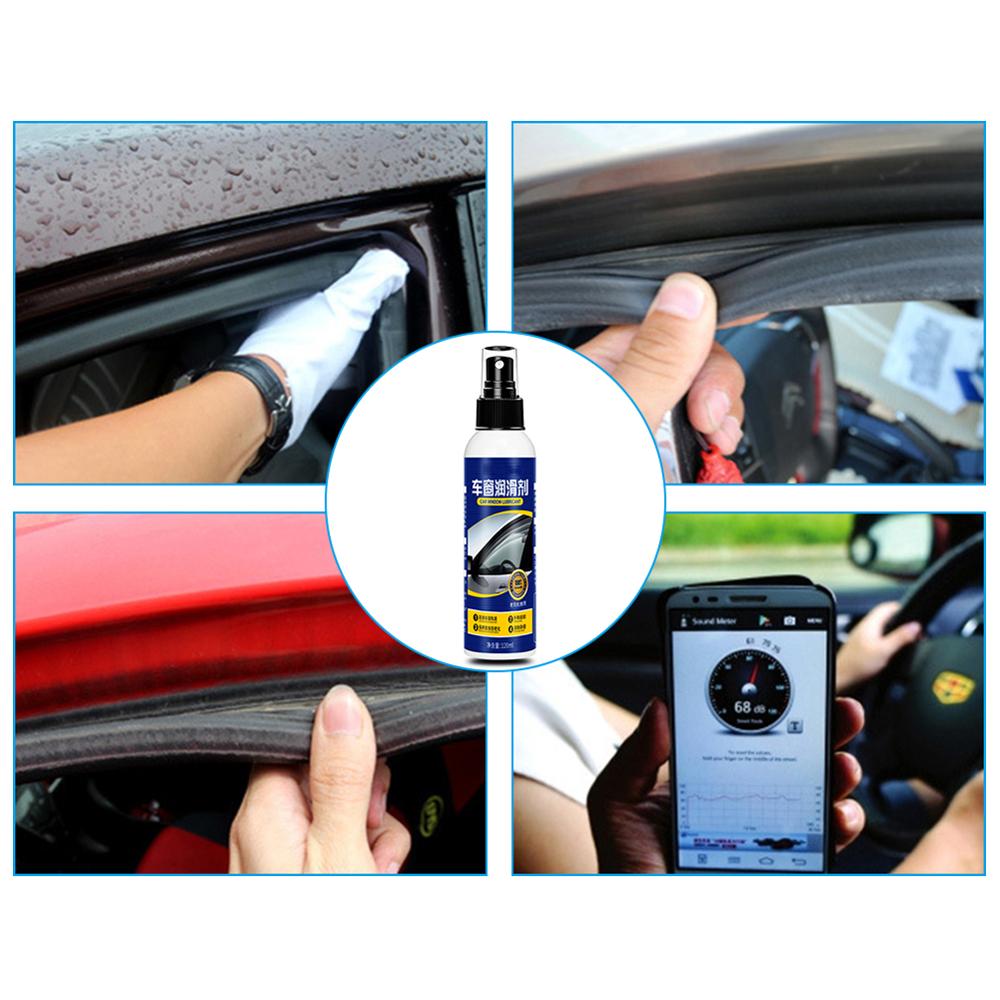 120ml gummi tætningsliste bælte blødgør bil dør støjreduktion vindue smøremiddel bil-styling auto vedligeholdelse