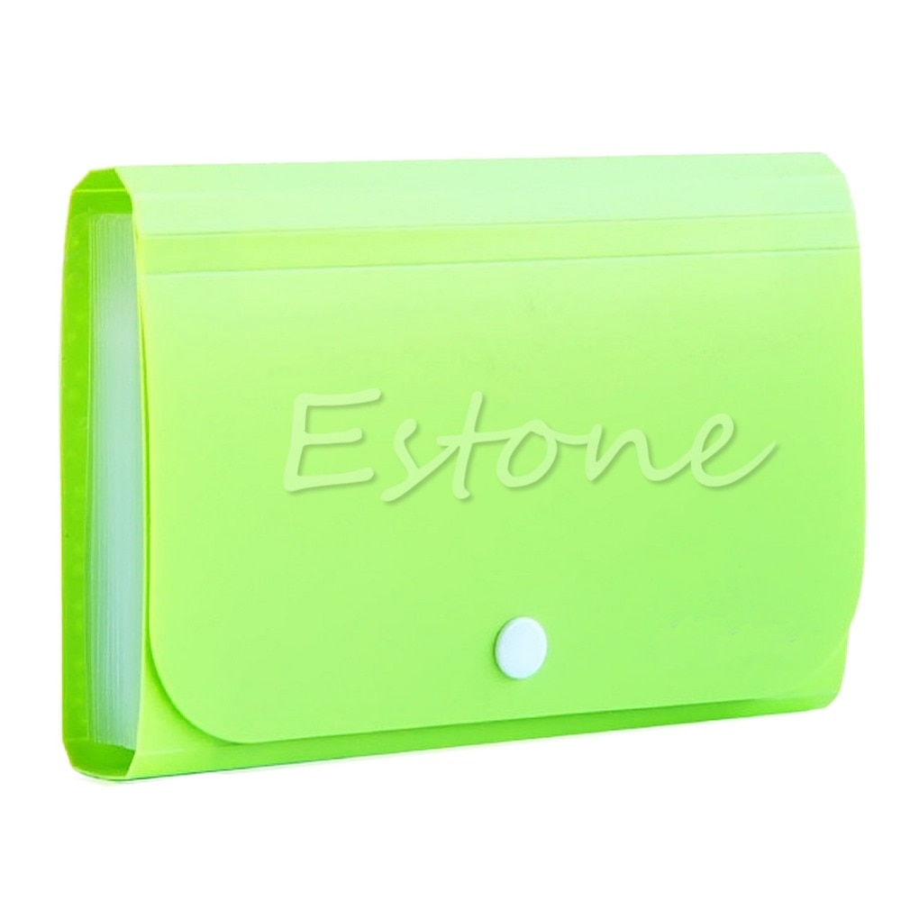 File Document Folder Bag Case Bills Receipts Pouch Card Holder Organizer