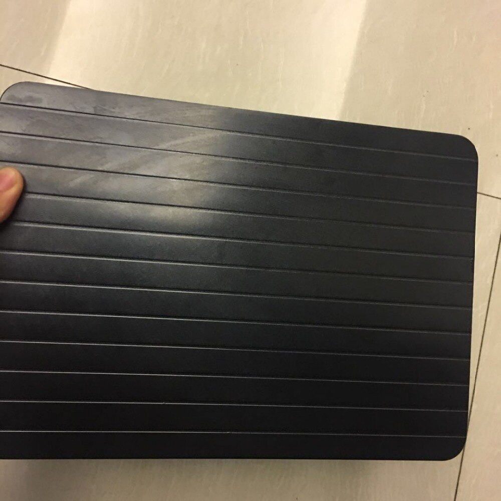 Fast Defrosting Tray Plate Kitchen The Safest Way to Defrost Meat or Frozen Food Without Electricity Microwave Defrost Tray Thaw