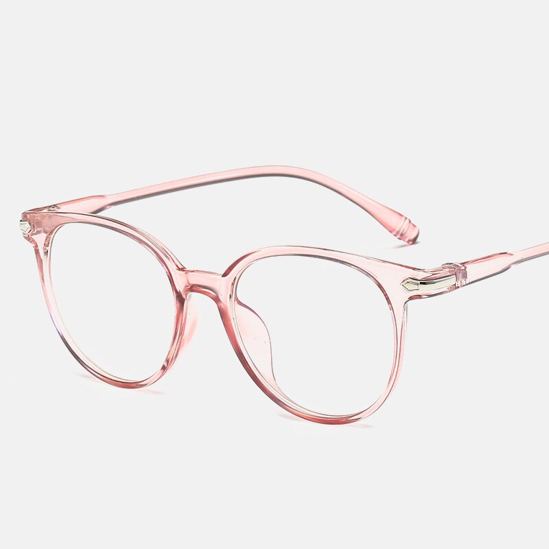 Blue Light Glasses Women Eyewear Clear Regular Computer Gaming Glasses Comfort Anti Blue Ray Eyeglasses For Men Glasses: Pink