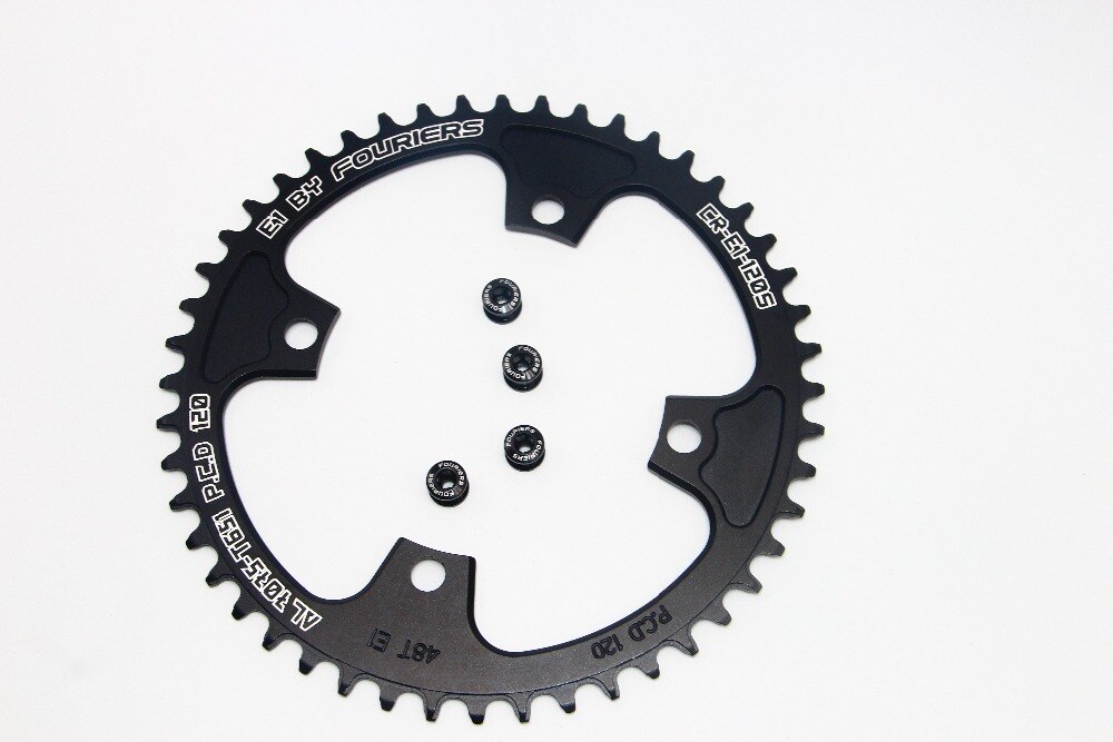 Fouriers Fiets Cirkel Kettingblad Bcd120 Smalle Brede Nw Tanden Single Speed Ketting Wiel Voor Sh Imano Bike