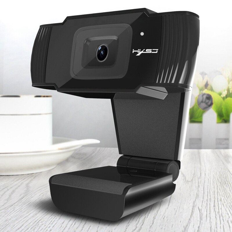 Laptop Webcams HXSJ S70 Full HD1080P USB Webcam 30fps Built-In Microphone Adjustable Degrees 5 Million Pixels Computer Camera