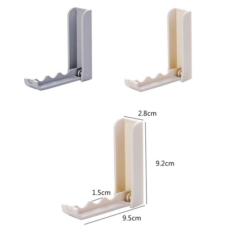 Handdoek kleding paraplu opbergrek veelzijdige klevende wandhanger haak opvouwbaar zelfklevend draaibaar rek deurhaak hanger