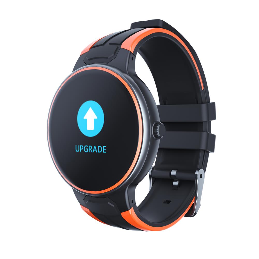 696 Z8 Smart Horloge Mannen Hartslagmeter Bloeddruk Meting Smartwatch Vrouwen Waterdichte Slimme Band Voor Android Ios: black orange