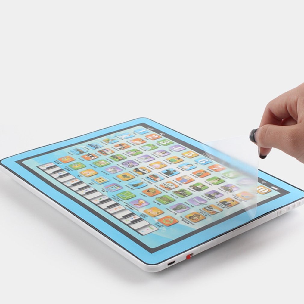 Baby Englisch FrüHenne Lernen Studie Maschine Art freundlicher Computer Tablette berühren Bildschirm USB Ladung Pädagogisches Spielzeug Für freundlicher