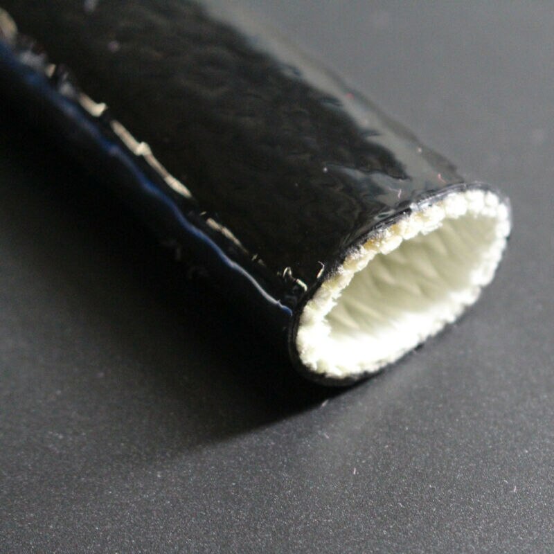 Fire Sleeve Insulation sleeve 300cm High Temp Insulation Sleeve Black Durable