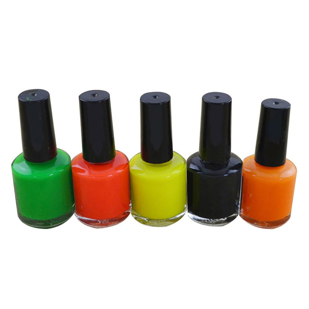 Boya flotante de pesca de 7 ml, reparación líquida fluorescente, indicador de pintura artesanal, aparejos, accesorios de herramientas de pesca