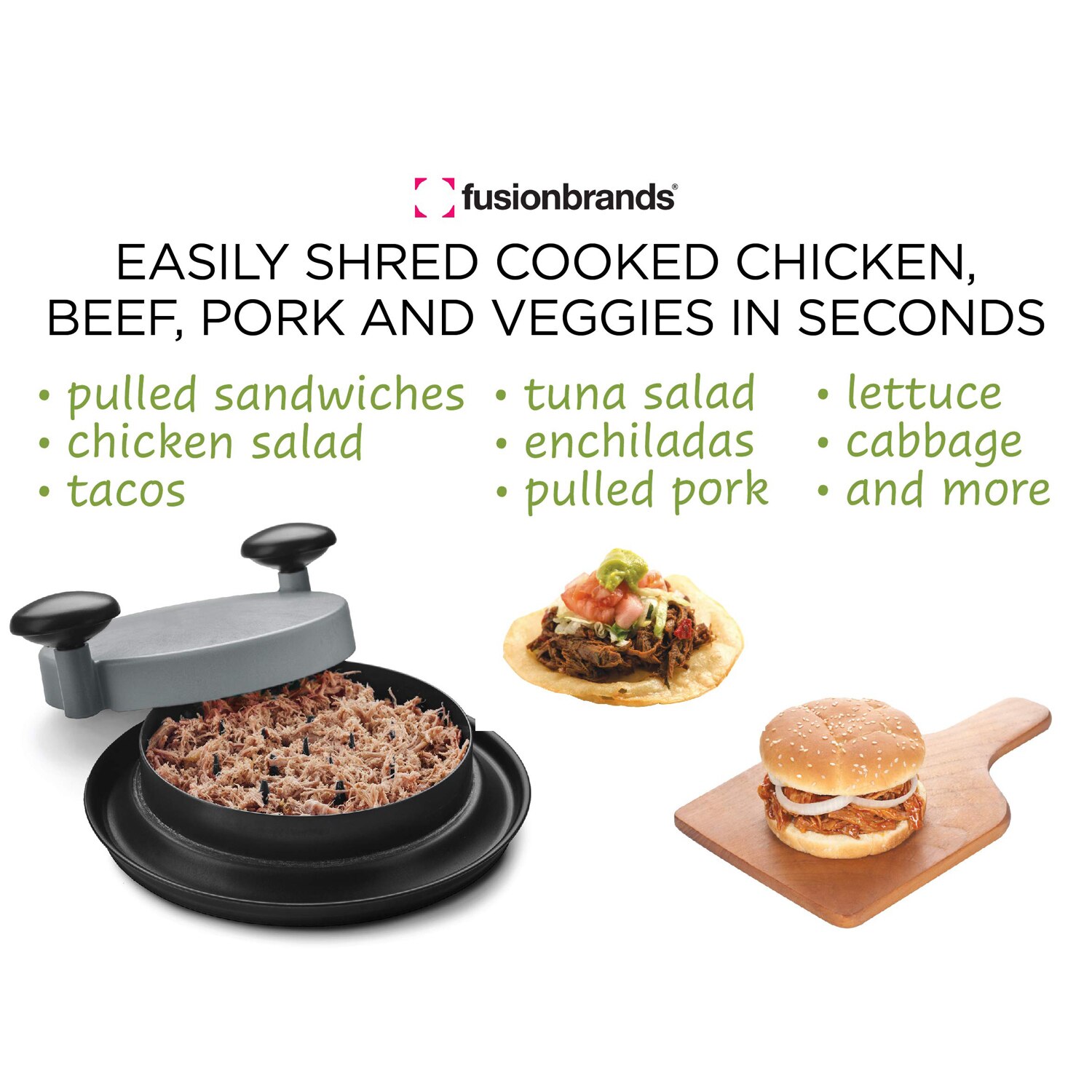 Shred Machine Better Than Bear Claws Meat Shredder For Pulled Pork Beef Chicken Multifunctional Masher Kitchen Tools Accessories