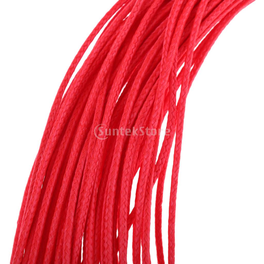 Red 2mm High Strength Tree Climbing Arborist Throw Line Fishing Camping Braid Rope Paracord 5/10/15/20/30/55m: Red 20m