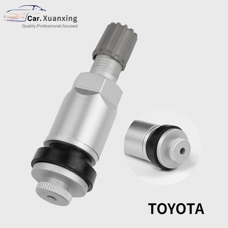 Tpms -24 dækventiler til toyota lexus aluminiumslegering bilventil stilk dæksensor kit dæktryksensor ventiler udskiftning