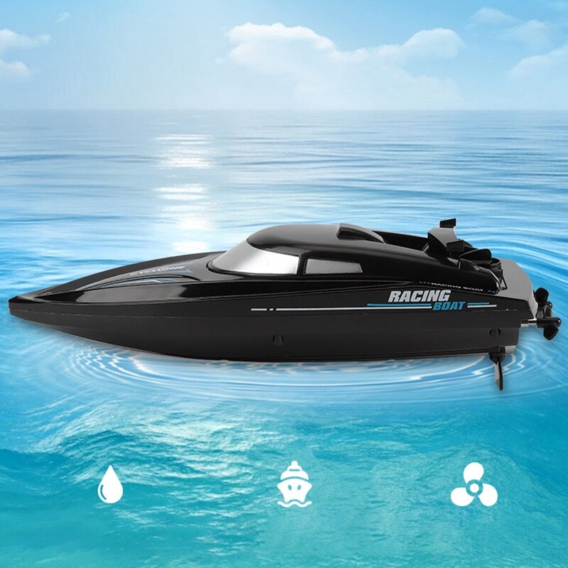 2.4 ghz 10km/ h dobbelt motor højhastigheds fjernbetjening båd swimmingpool og sø fjernbetjening båd udendørs legetøj