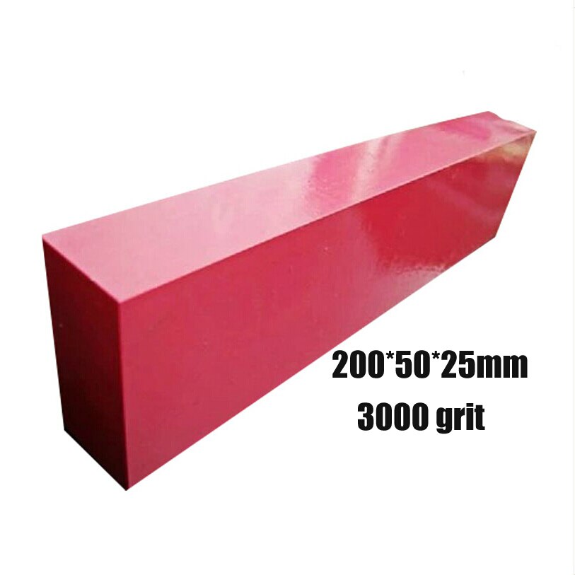 3000 Grit Ruby Red Oliesteen Messen Messenslijper Slijpsteen 200*50*25Mm (Big Size) grinder Steen