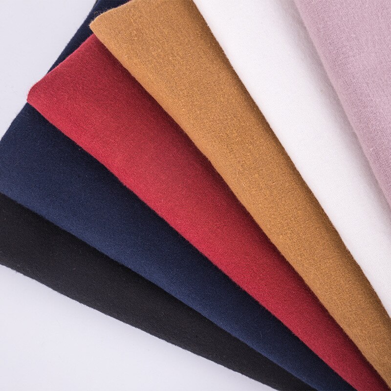 cloth 100% cotton double-sided velvet cotton pajamas flannel fabric for warm clothes coat dress L05