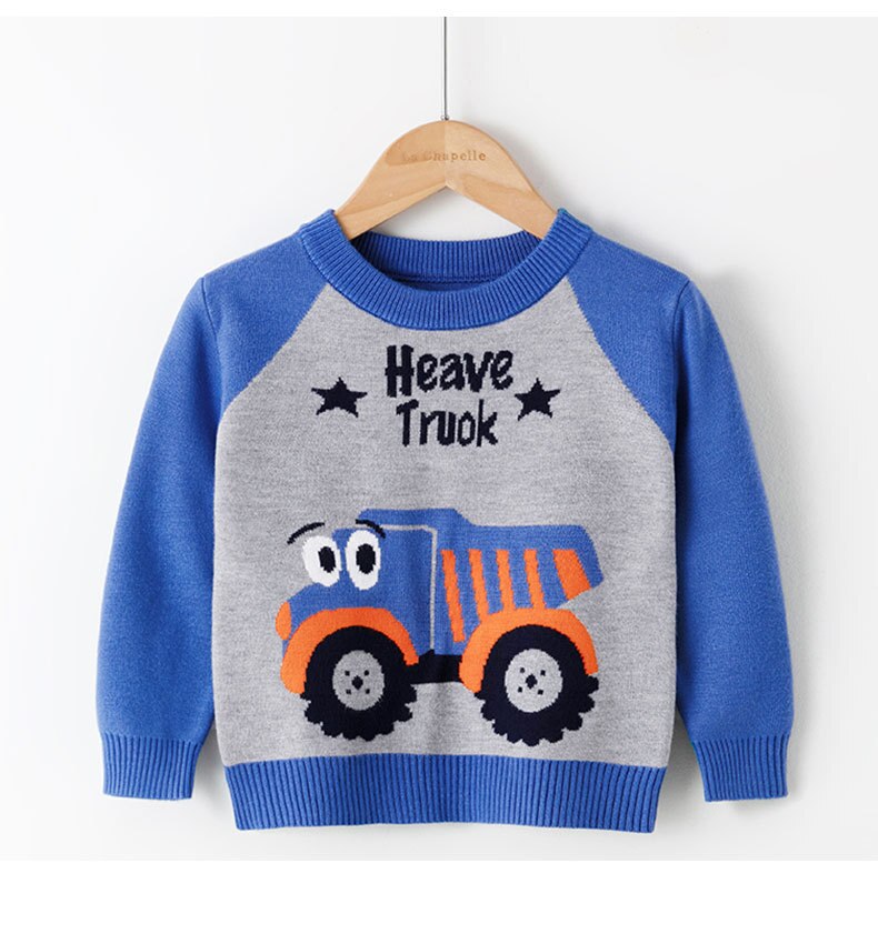 Kinderen Gebreide Truien Winter Truien Kinderkleding Causale Jongens Meisjes Kleding Trui: 3024-3 / 6T