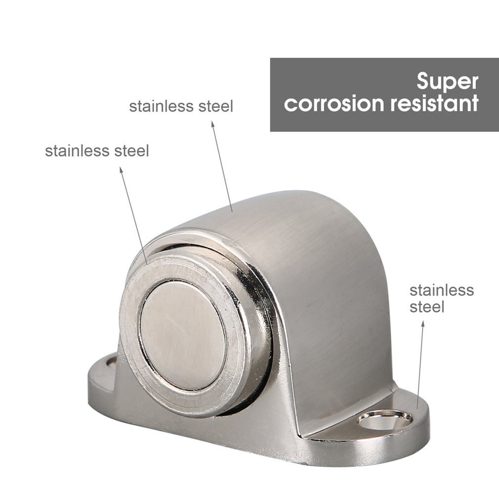 Roestvrij Stalen Deur Sterke Magnetische Deurstopper Zuig Gate Engineering Project Ondersteunende Hardware Deur Stop