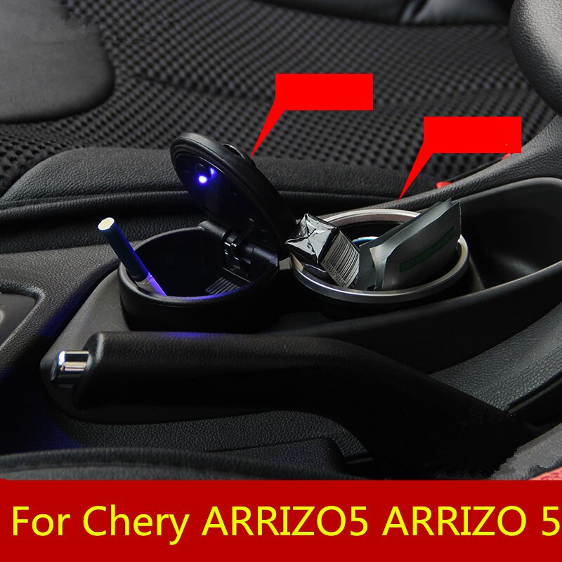 Auto styling Asbak multifunctionele asbak voor auto asbak auto interieur auto-accessoires Voor Chery ARRIZO5 ARRIZO 5