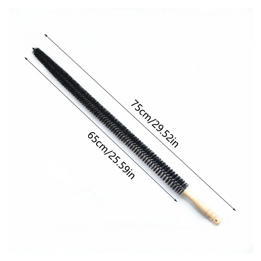 Kühler Reiniger Pinsel Waschmaschine Lint Reinigung Pinsel Lange Flexible Trockner Vent Reiniger Duster Haushalts Reinigung Werkzeuge: L / Black