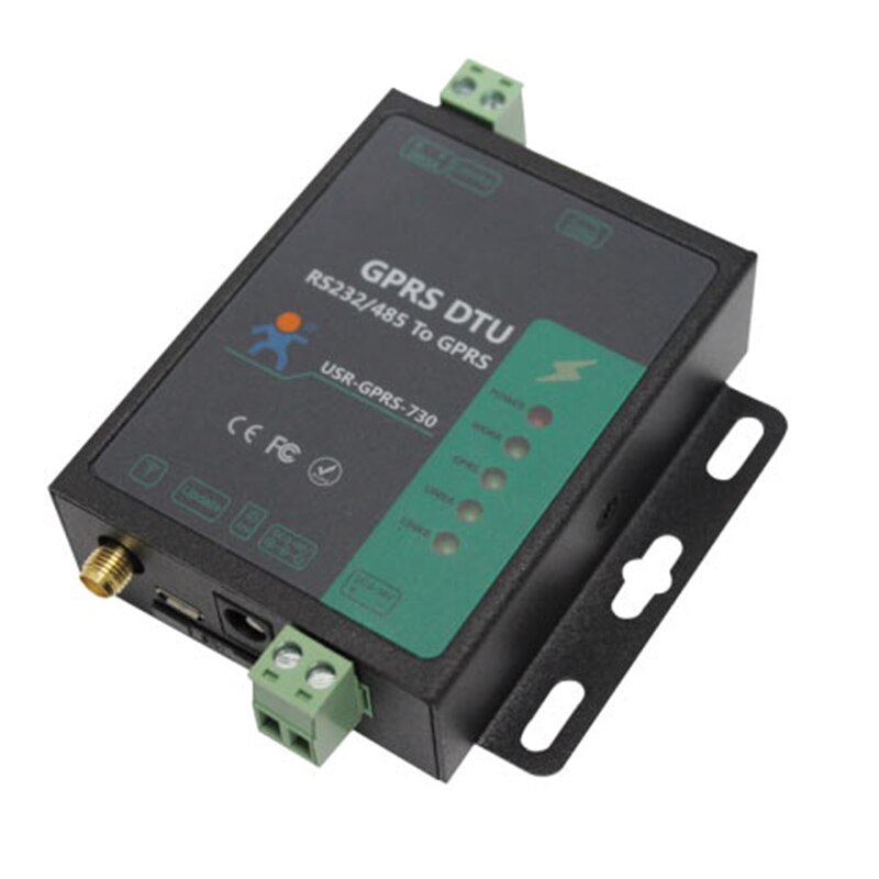 9-24V Industriële Cellulaire Draadloze RS232 RS485 Gsm Gprs Modem USR-GPRS232-730 Flow Control Cts/Rts