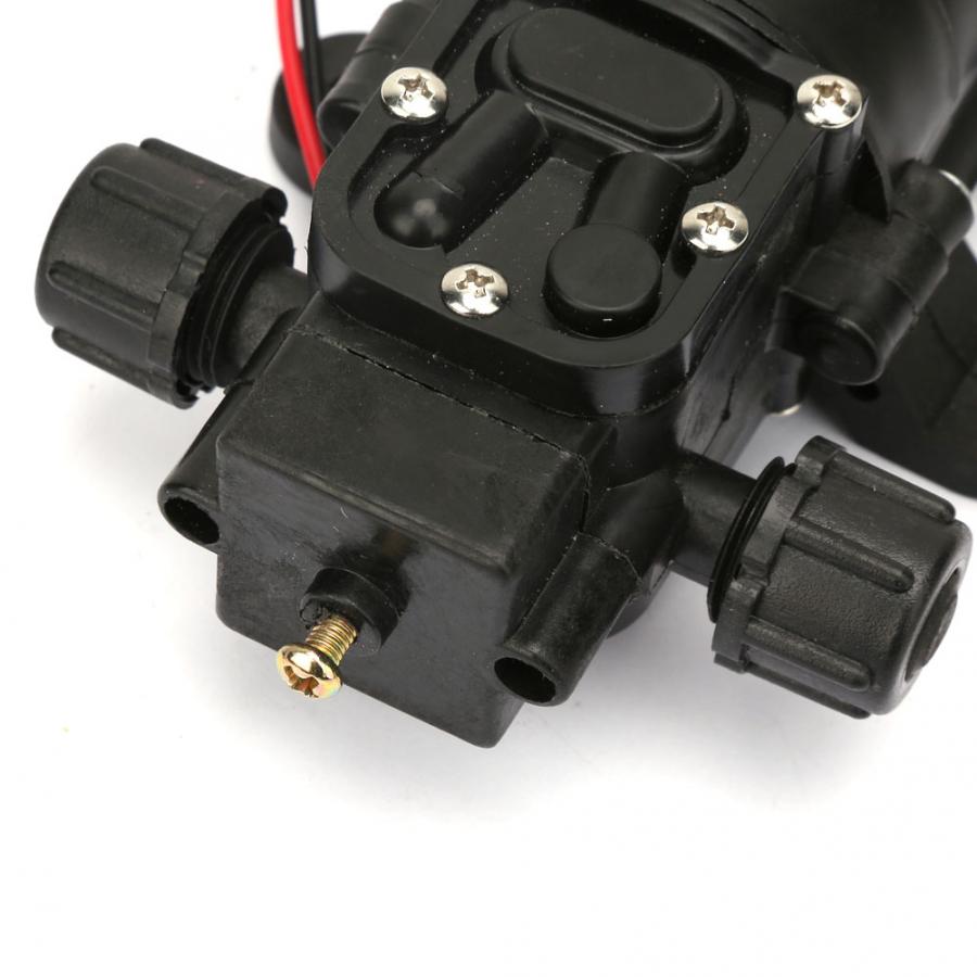 DC 12V 70W 6L/Min Self Priming High Pressure Diaphragm Pump Two Side Thread Water Pump