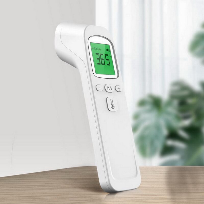 Forehead Thermometer Non-Contact Infrared Body Temperature Scanner for Baby Kids Adults and Objects: White