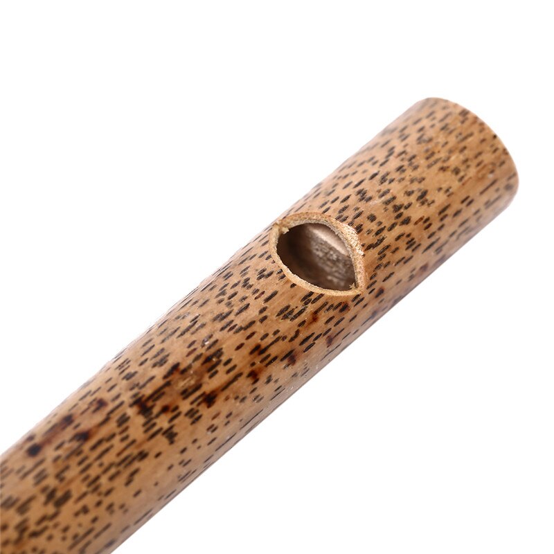17.1*1.8cm bambusfløyter pi thai musikalsk fuglefløyte lyd fløyte treblåseinstrument tilbehør