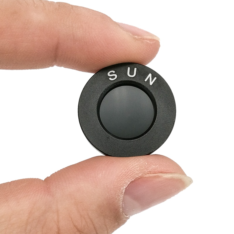 Filtro Solar Negro De 1.25 Pulgadas (M28X0.6) Para Telescopio Astronómico – Lente De Vidrio Óptico Para Observación De Amanecer Y Atardecer