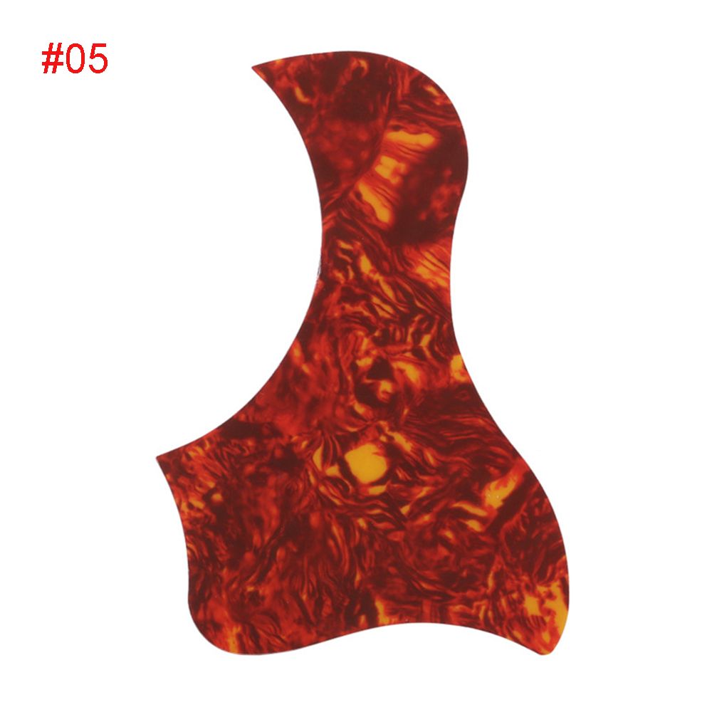 1 Pc Professionele Folk Akoestische Gitaar Slagplaat Zachte Kras Plaat Zelfklevende Pick Guard Sticker Voor Akoestische Gitaar: Licht Groen