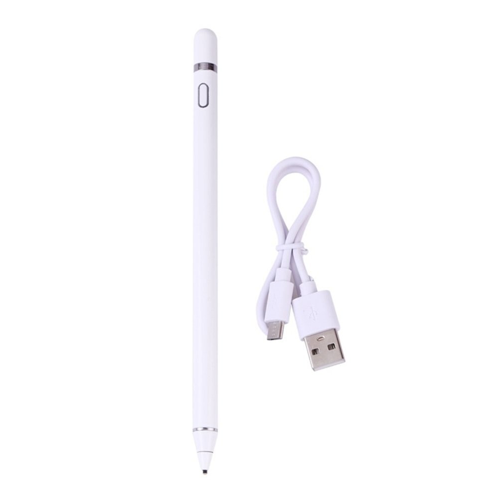 lápiz táctil Universal Stylus para Ipad, para Iphone, para Samsung, 1,4mm para Galaxy, punta de bolígrafo de alta sensibilidad, blanco para Apple: Default Title