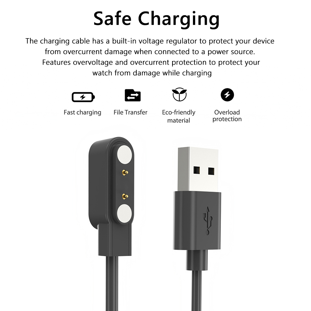Magnet uhr Ladegerät Adapter Sicherheit USB Smartwatch Ladekabel Ersatz zubehör für kieslect kr Profi/kr/lora 2/lora