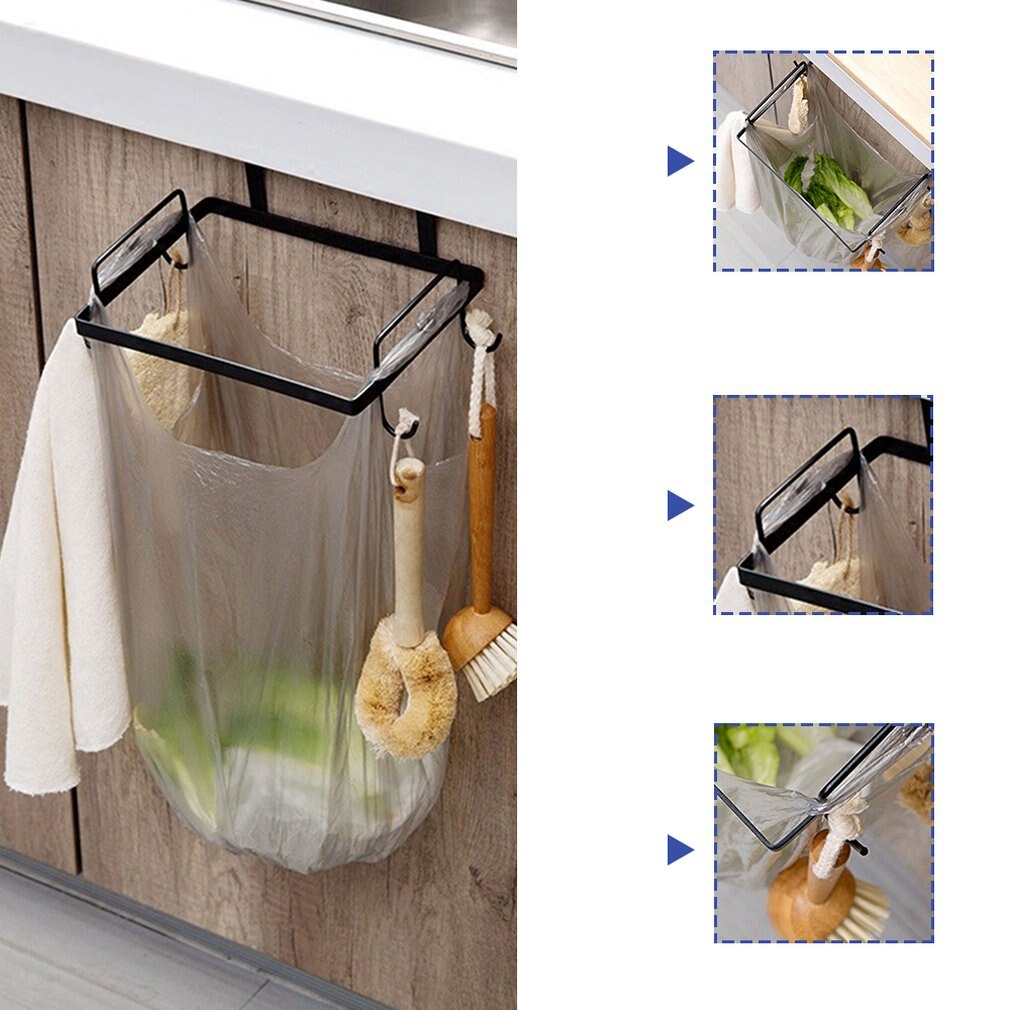 Garbage Bag Holder Plastic Bracket Stand Rack Kitc... – Grandado