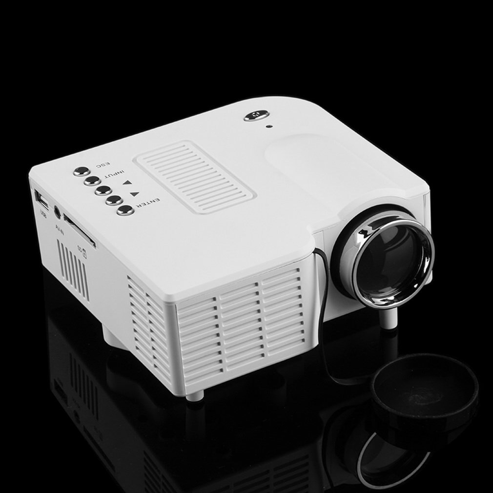Portable Mini Digital LCD Projector Video Media Player Projector Entertainment For Home Cinema Theater