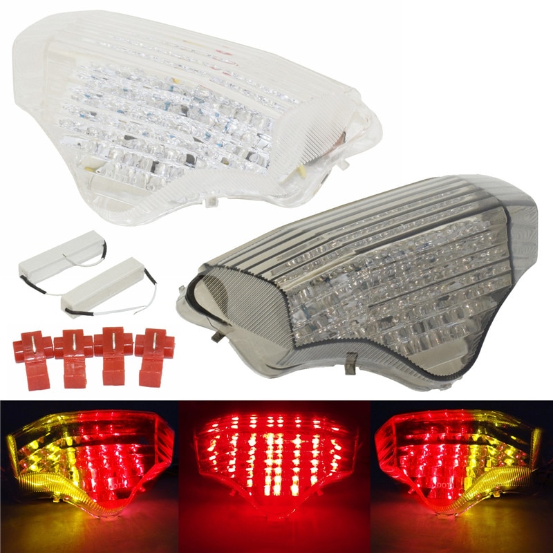 Led Integrated Taillight Tail Brake Turn Signals Light For YAMAHA FZ6 FZ-6 N/S S2 Fazer Naked 2004 2005 2006 2007