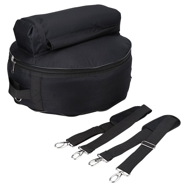 HK.LADE Snare Trommel Tasche, Tragbare Oxford Tuch Snare Trommel Rucksack Wasserdicht Fall mit Außerhalb Taschen Abnehmbare Schulter Gurt: Default Title