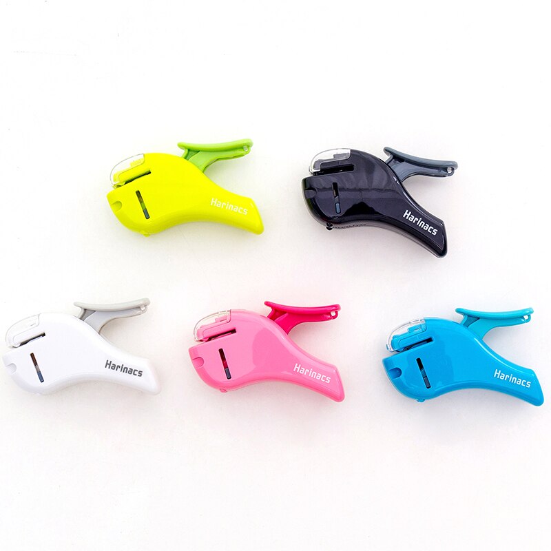 KOKUYO-grapadora sin costuras de Japón, Mini grapadora de aire en relieve, respetuosa con el medio ambiente, portátil, ahorro de trabajo, 1 unidad