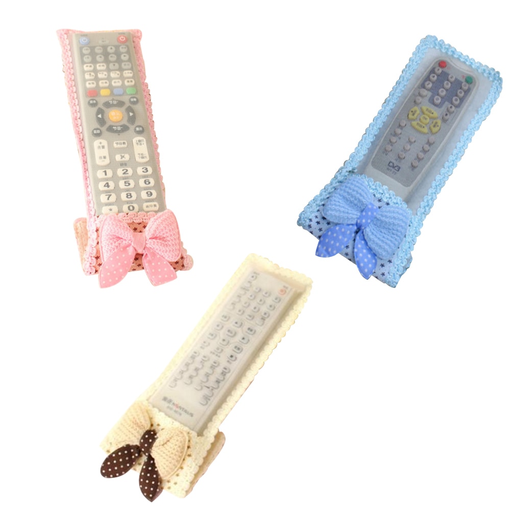 Remote Control Cover Fabric Butterfly Air Conditioning Colorful Cartoon Dust Proof