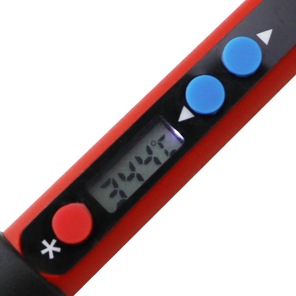 Portable USB Electric Soldering Iron 5V 10W LCD Digital Adjustable Temperature Welding Solder Rework Heat Pencil Repair Iron