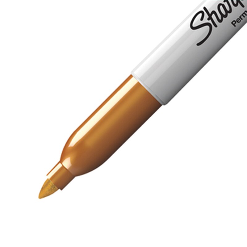 Marcador de Metal Sharpie 39100 aceitoso, marcador de firma, resaltador, plata, oro y cobre, 1 ud.